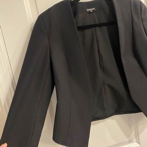 Black Express blazer - modern cut. Size 6